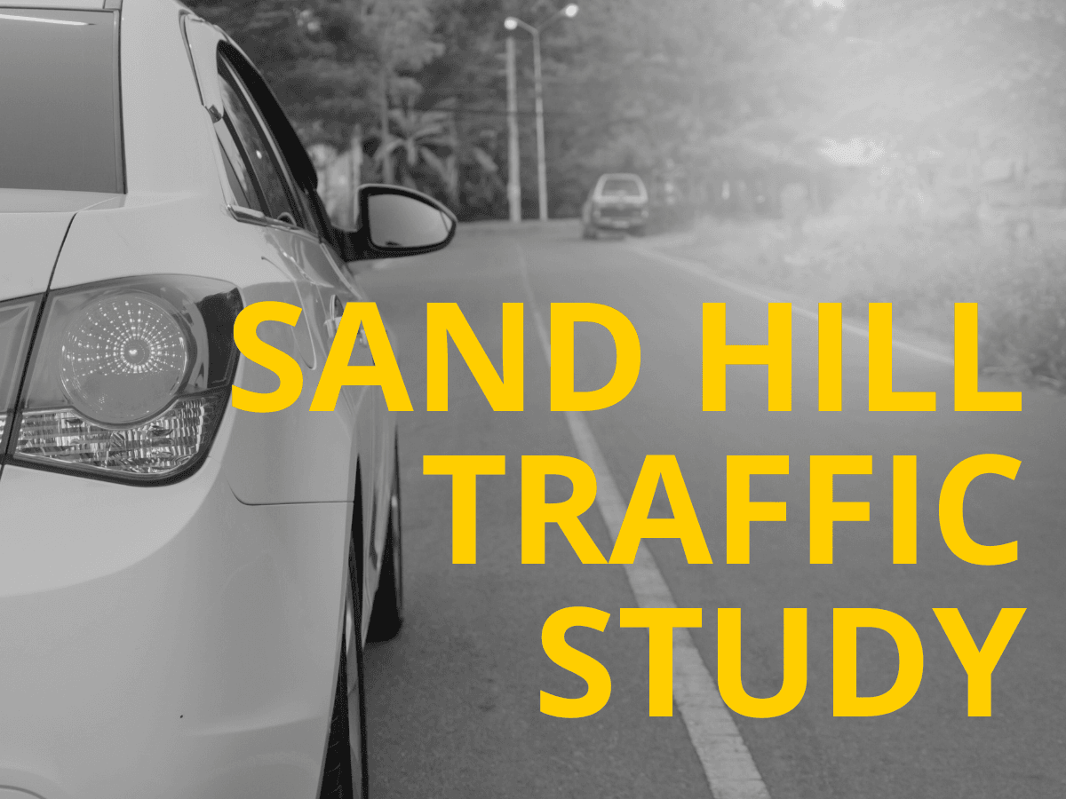 Sand Hill Traffic Study