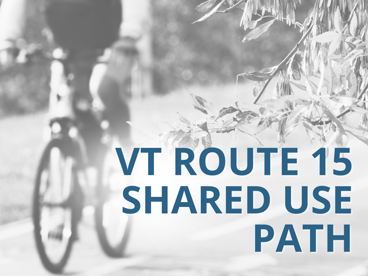 VT Route 15 Shared Use Path