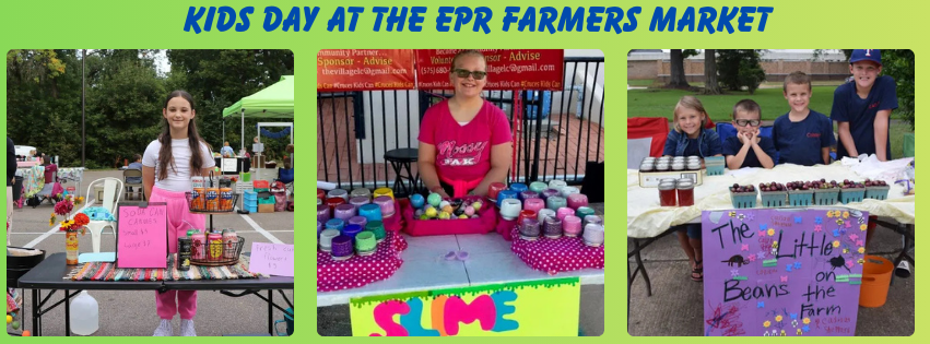 Kids Day at the EPR Farmers Market