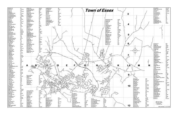 Essex Street Map (PDF) Opens in new window